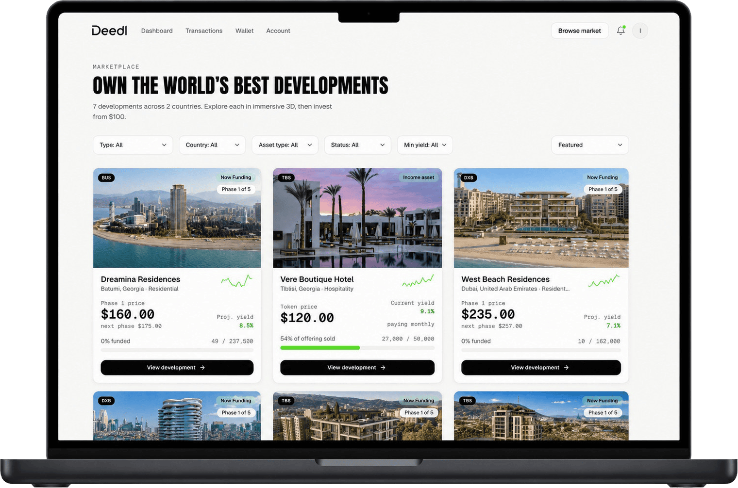 DEEDL marketplace